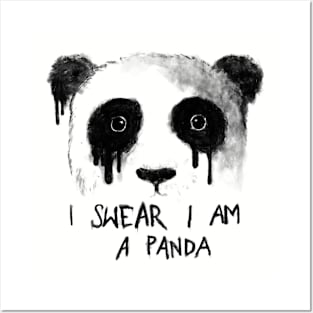 I swear I am a panda Posters and Art